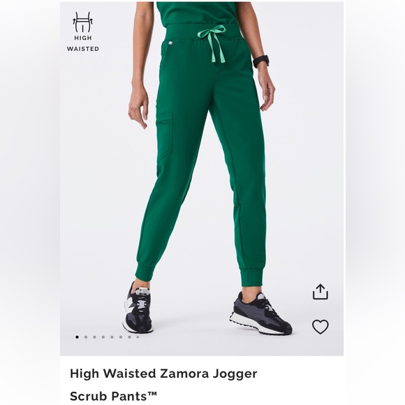 Figs scrubs - medium, green - Picture 3 of 4